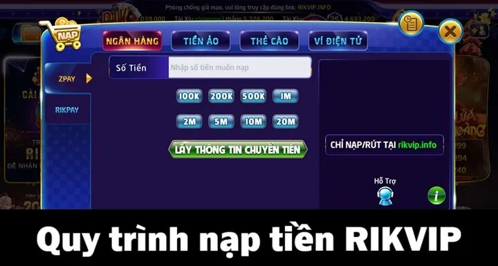 Thao tác cơ bản tại Rikvip game thủ không thể không biết