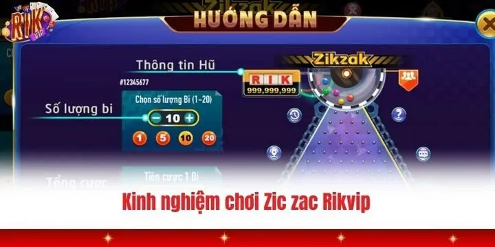 Kinh nghiệm chơi Zikzak Rikvip hiệu quả từ chuyên gia