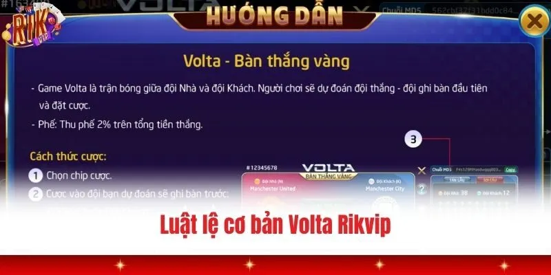 Volta Rikvip - Cam kết mang đến không gian cá cược trong mơ 2 Cách chơi cơ bản của Volta Rikvip