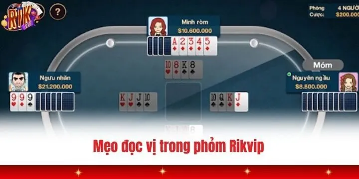 Phỏm Rikvip - Hướng dẫn luật và cách đánh hiệu quả nhất 4 3 cách đánh phỏm Rikvip cho người mới