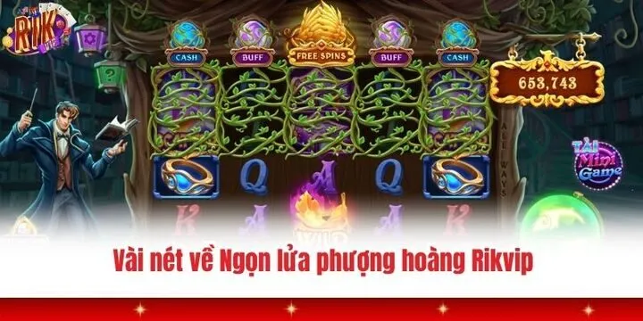 Ngọn lửa phượng hoàng Rikvip - Tựa game nổ hũ siêu hot 2026 2 Nổ hũ Ngọn lửa phượng hoàng Rikvip mang đến trải nghiệm hấp dẫn