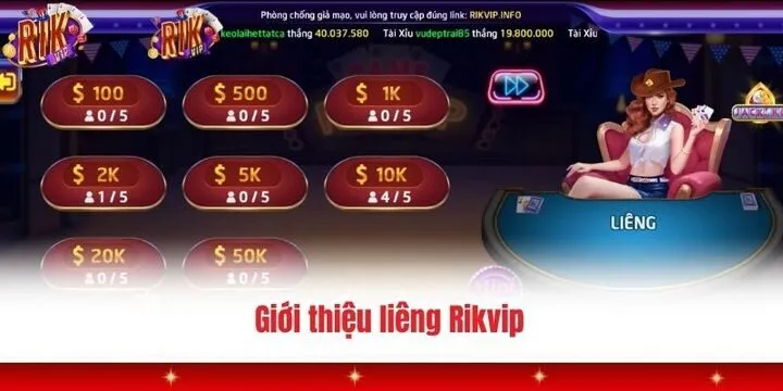 Liêng Rikvip - Tìm hiểu luật và mẹo hay cho người mới 2026 2 Giới thiệu qua về tựa game liêng rikvip