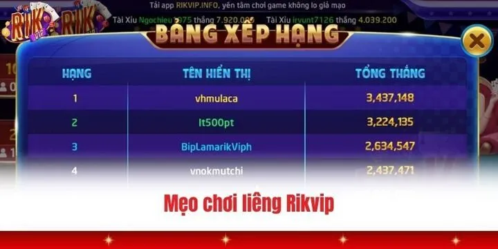 Liêng Rikvip - Tìm hiểu luật và mẹo hay cho người mới 2026 4 Giới thiệu qua về tựa game liêng rikvip