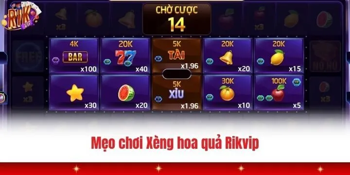 Xèng hoa quả Rikvip - Top game kiếm thưởng dễ dàng năm 2026 4 Một số ưu điểm tuyệt vời khi tham gia Xèng hoa quả Rikvip