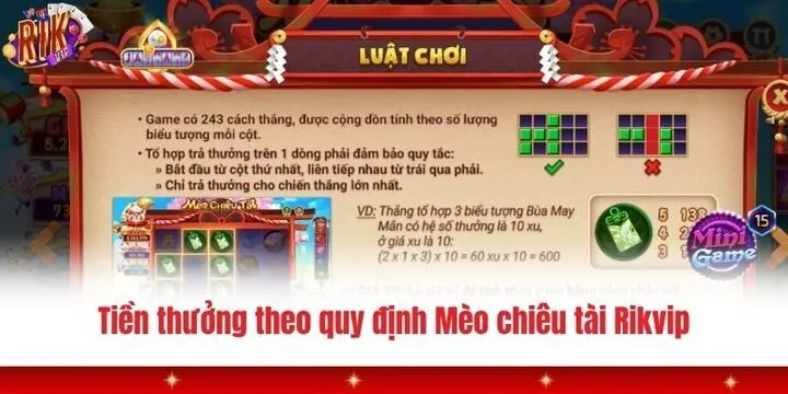 Mèo chiêu tài Rikvip - Mang thế giới giàu sang trong tầm tay 3 Mèo chiêu tài Rikvip mang đến cơ hội giải trí dễ dàng nhất