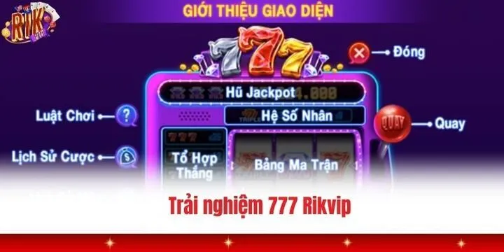 777 Rikvip - Tái hiện sòng bài classic slot đầy hấp dẫn 2 Trải nghiệm 777 Rikvip phong cách Las Vegas